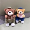 Cartoon car, schoolbag, pendant, girl, best friend, couple, keychain, pendant, bag, accessory, plush toy details Picture